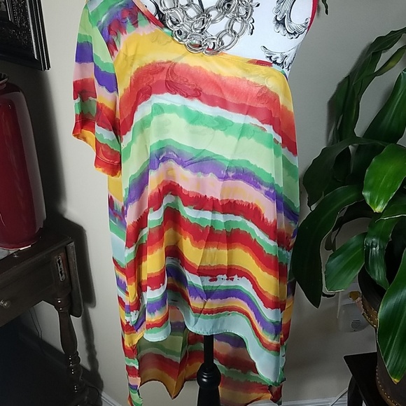 Yummy, 1-2, Off the shoulder top, size plus - Picture 2 of 9